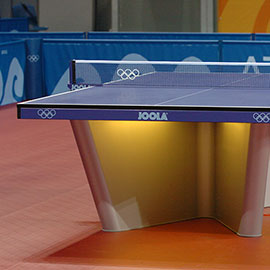 Showcourt-Tisch Olympia 2004