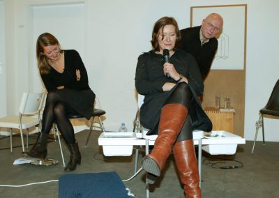 freitagsforum / Annette Geiger, Kora Kimpel und Bernard Stein