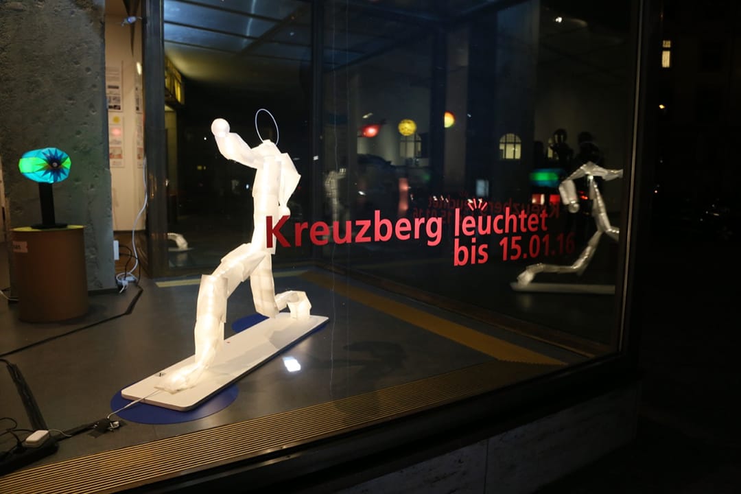 Kreuzberg leuchtet Ausstellung Metropolenhaus