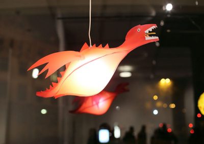 Kreuzberg leuchtet exhibition / Red Dragon