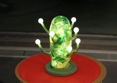 Kreuzberg leuchtet / Kaktus-Leuchte