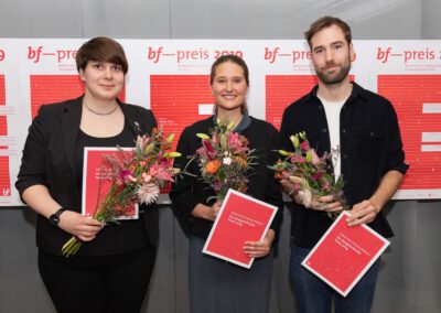bf-preis 2019 Preisträgerin und Anerkennungen
