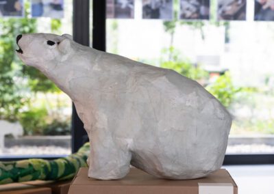 Tiere und Töne Ausstellung Eisbär
